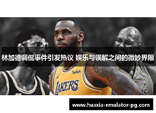 林加德调侃事件引发热议 娱乐与误解之间的微妙界限